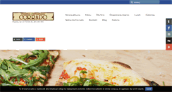 Desktop Screenshot of corradopizza-piastow.com